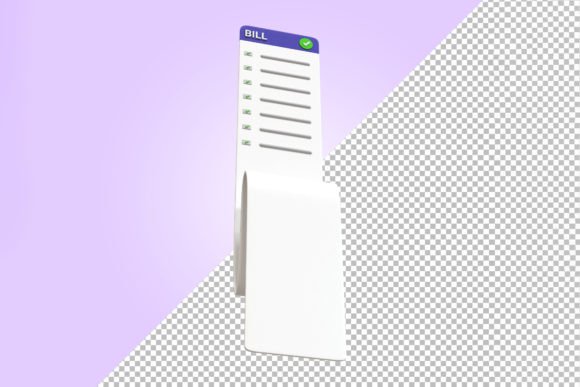 Mastering the 3D Render of Paper Bill Transactions