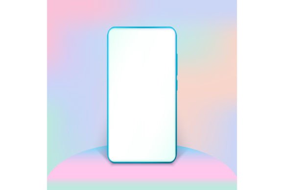 Mastering the 3D Smartphone Empty Screen Vector