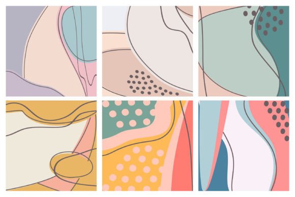 Minimal Geometric Abstract Backgrounds: Elevating Visual Communication