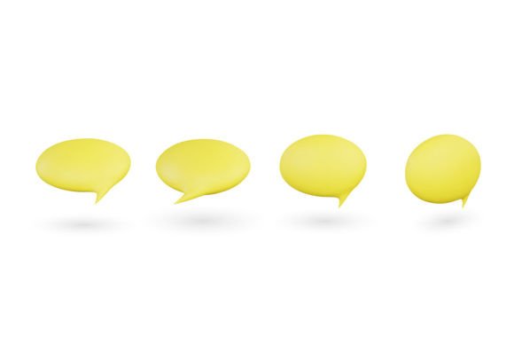 Understanding the Value of Realistic 3D Speech Bubbles Vector Icons