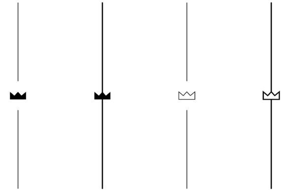 Vertical Divider Line Crown Collection: Elevating Design with Regal Precision